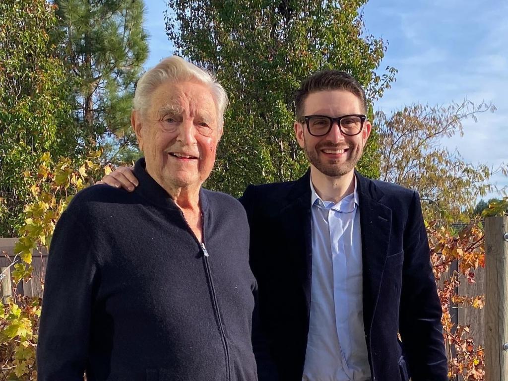 George Soros and Alex Soros