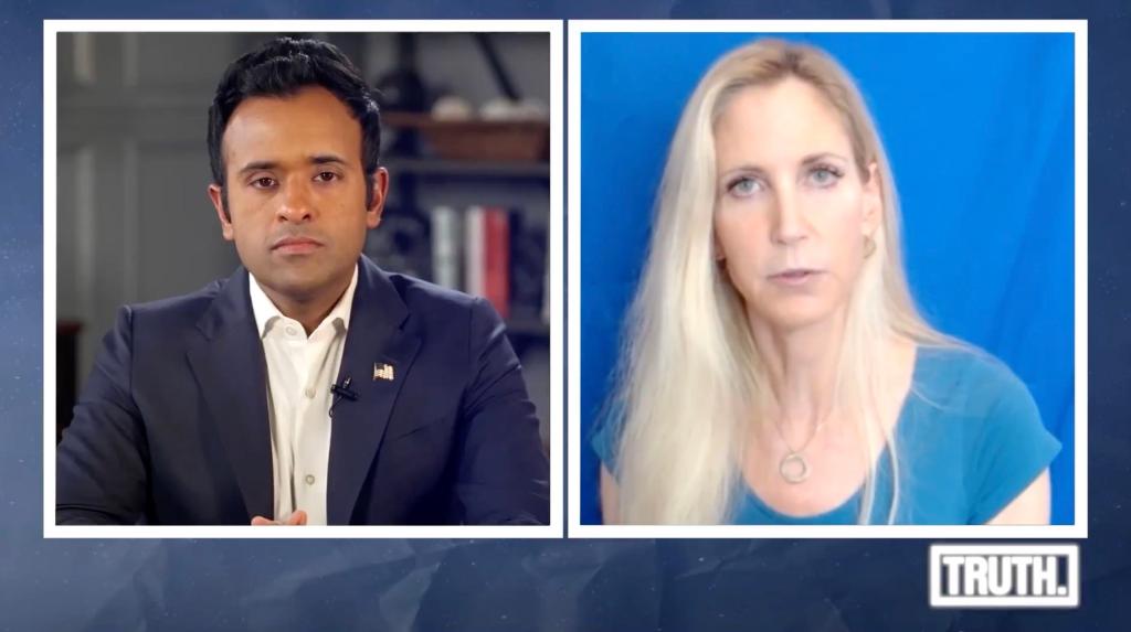 Ann Coulter joined Vivek Ramaswamy on his TRUTH podcast to talk about nationalism.