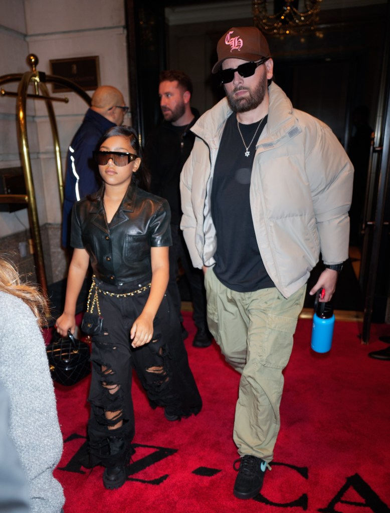 Scott Disick and niece North West