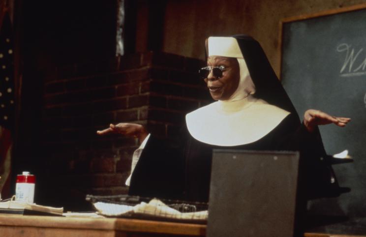 Whoopi Goldberg in "Sister Act"