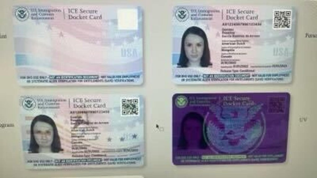 ICE migrant ID cards