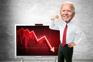 biden economy illustration