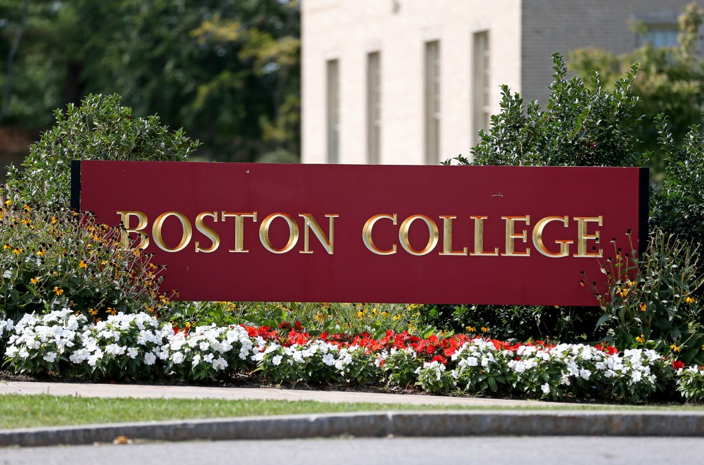 Boston College campus