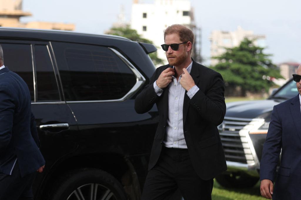 Prince Harry in Nigeria