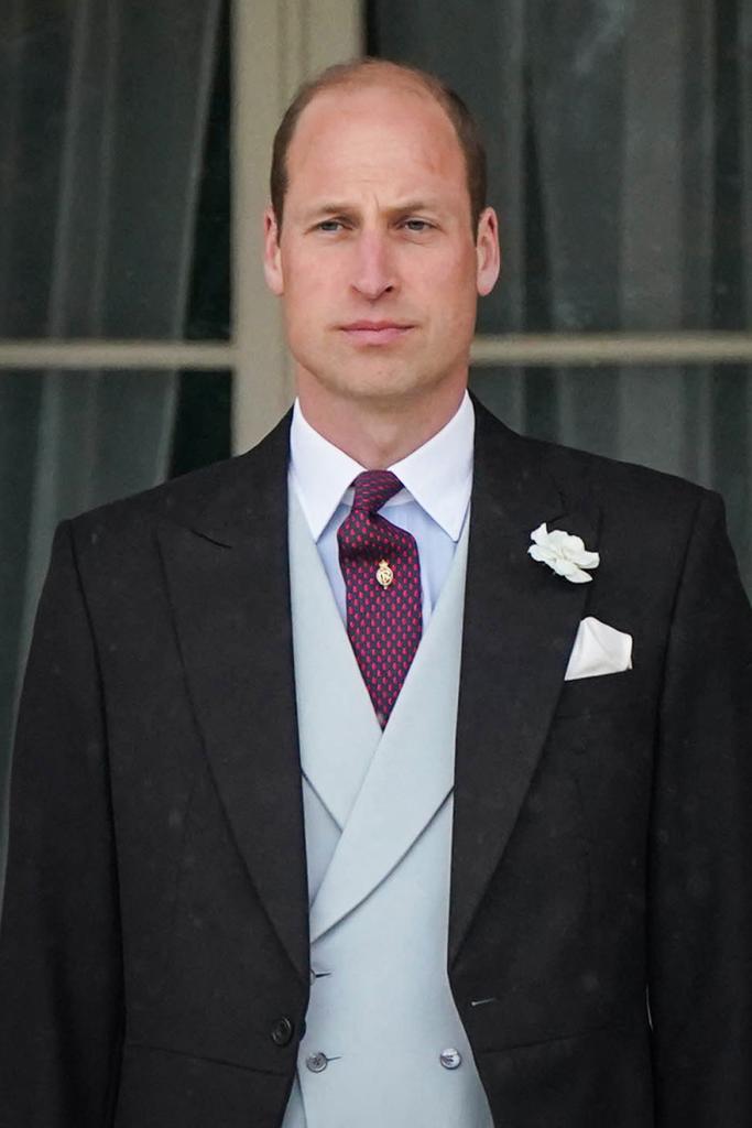 Prince William at The Sovereign's Garden Party at Buckingham Palace on May 21, 2024