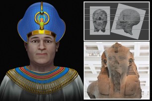 Scientists literally put a face to name after reconstructing the countenance of Tutankhamun's grandfather Amenhotep III, marking the first time the iconic figure's true likeness had been recreated in 3,400 years.