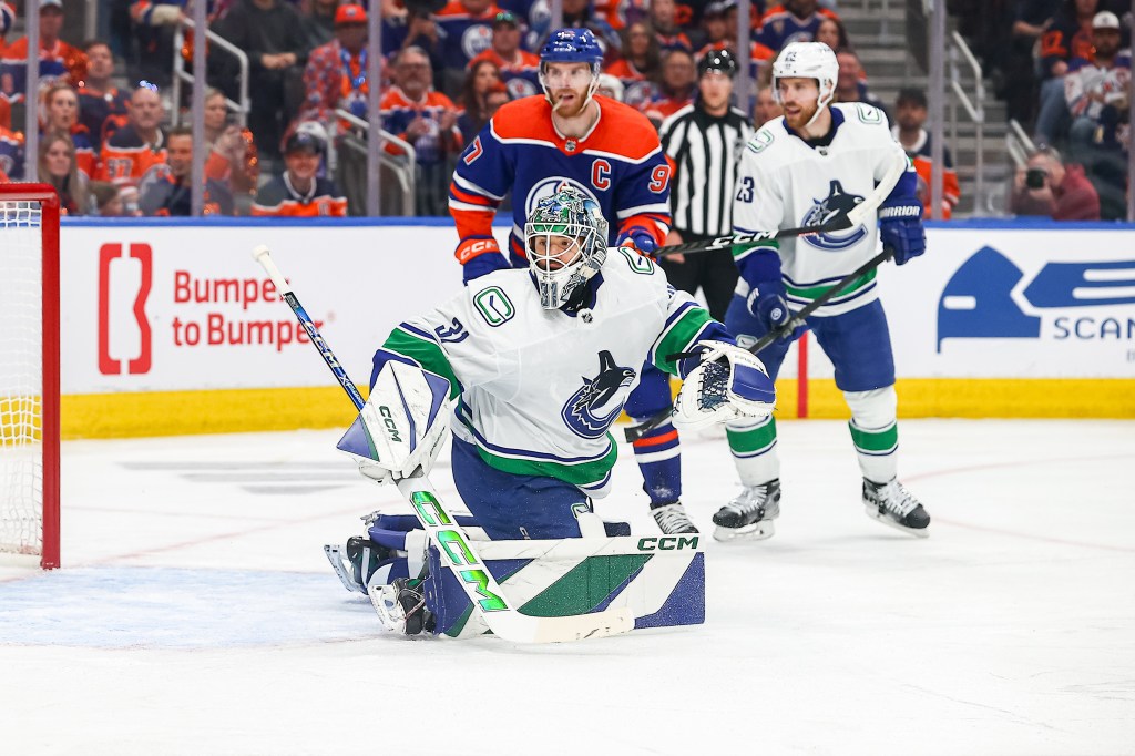Goaltender Arturs Silovs a big piece to the puzzle for the Canucks. 