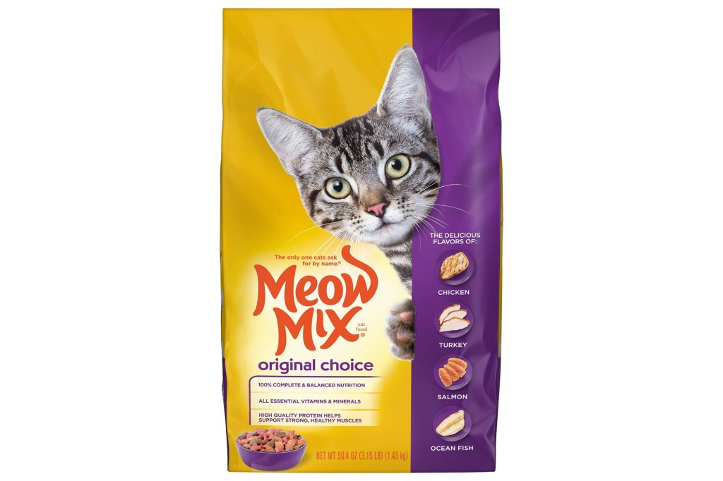 Meow Mix Original Choice Dry Cat Food, 3.15-Pound Bag