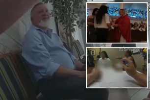 Florida priest bites woman at communion.