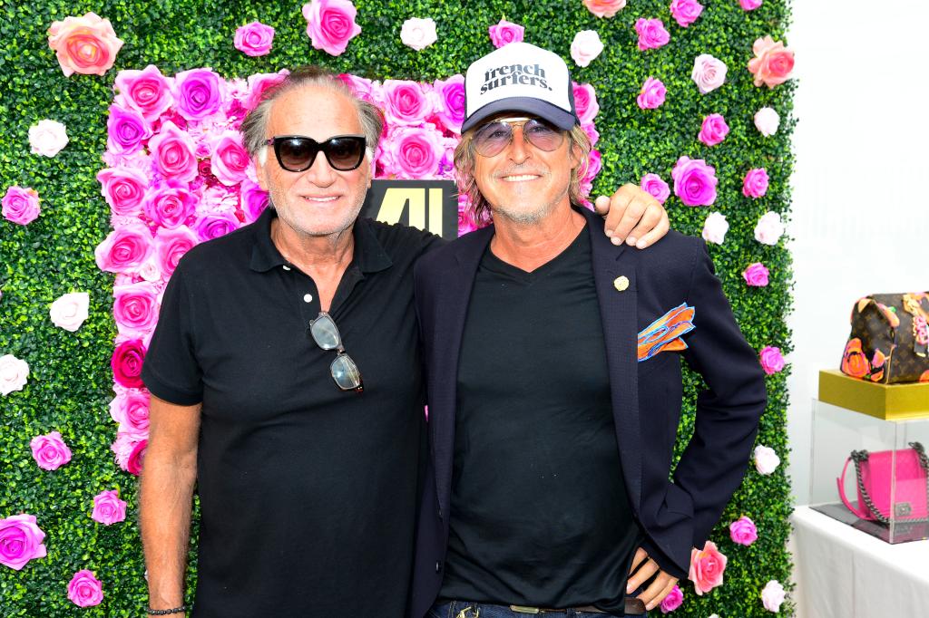 Charlie Colin and Joe Cortese attend Debbie Durkin's ECOLUXE Endless Summer Festival on September 9, 2022