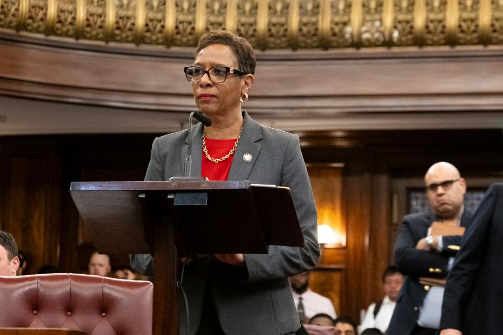 City Council Speaker Adrienne Adams