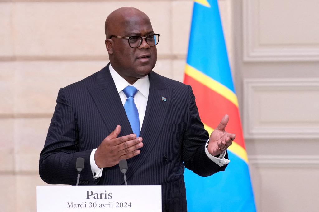 The chaos comes months after President Felix Tshisekedi was reelected to a second term in a disorderly vote that critics claimed lacked transparency.