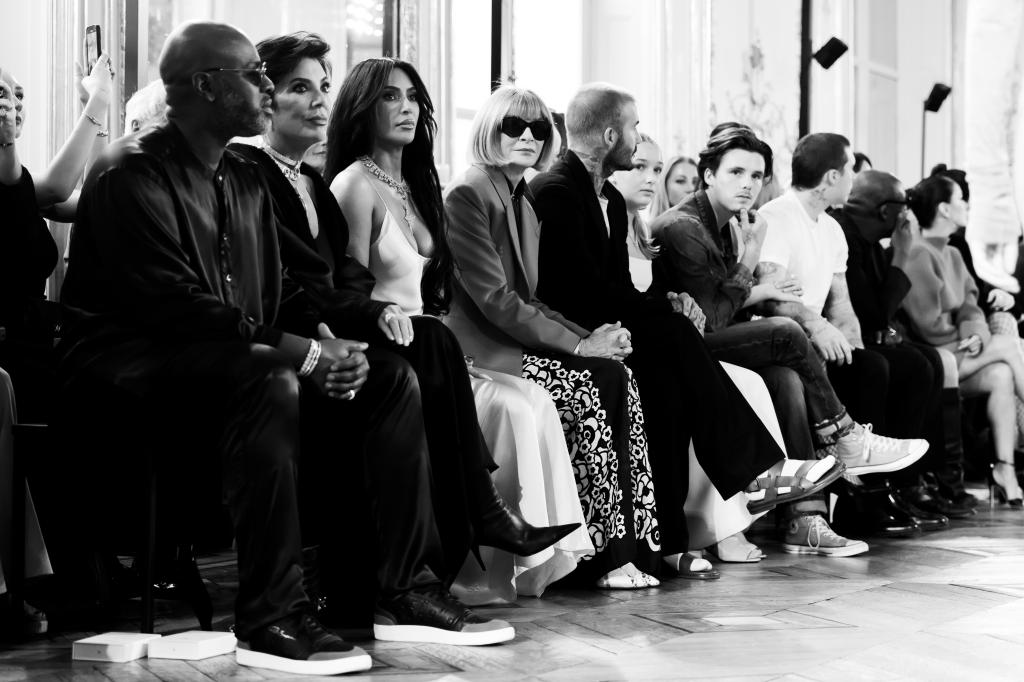 The Victoria Beckham fashion show at Paris Fashion Week 2023