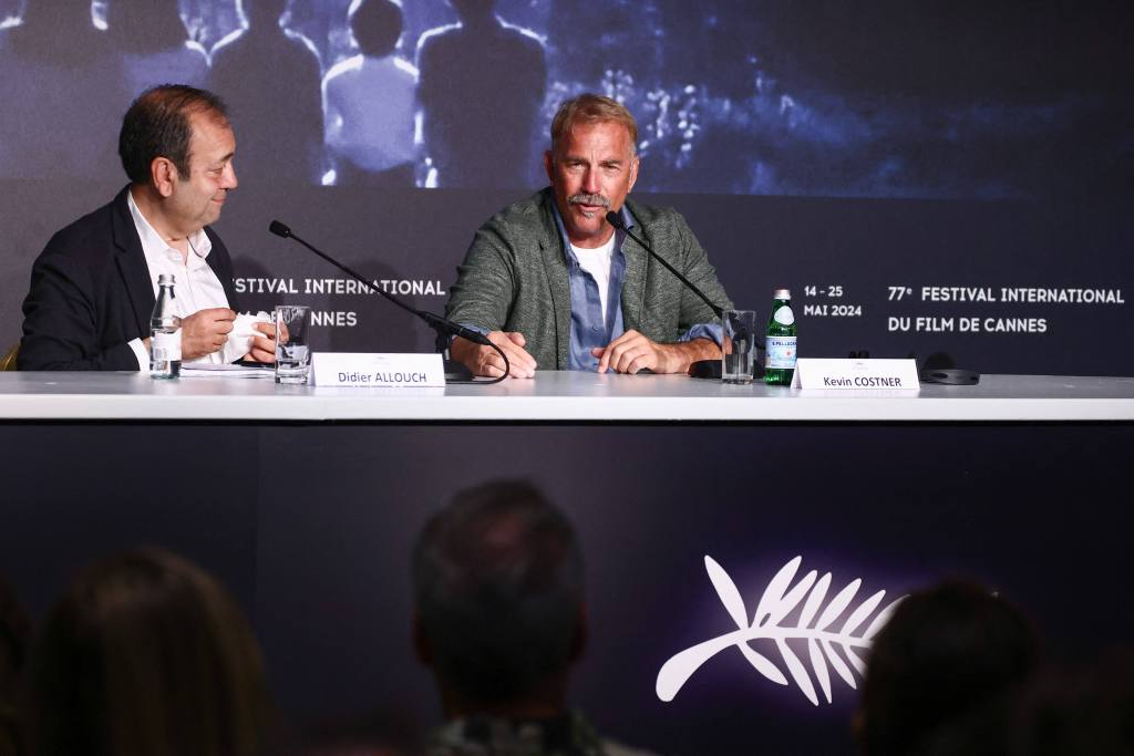 Kevin Costner at the "Horizon: An American Saga" press conference