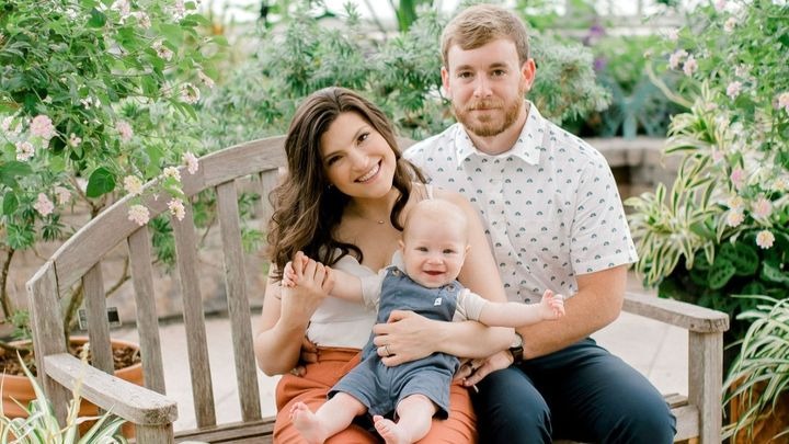 Tyler Wenrich and family