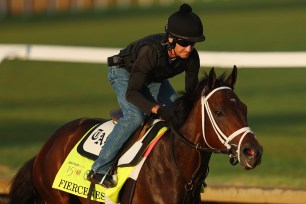 Fierceness is expected to lead the way on Saturday at the Kentucky Derby.