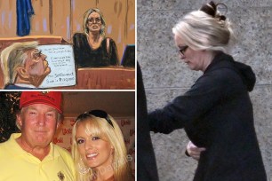 Stormy Daniels in Court Tuesday, May 7, 2024