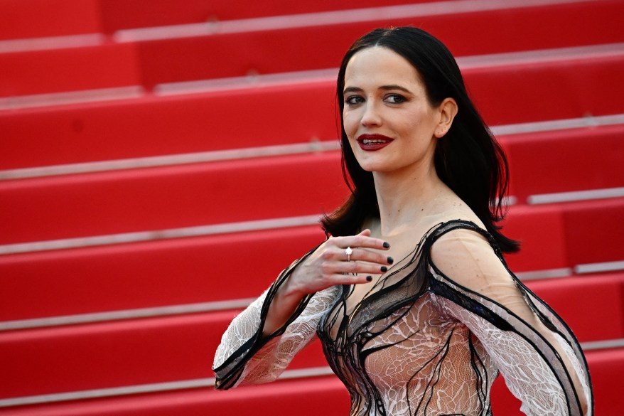 The "Kinds Of Kindness" Red Carpet at the 77th annual Cannes Film Festival at Palais des Festivals on May 17, 2024 in Cannes, France. 