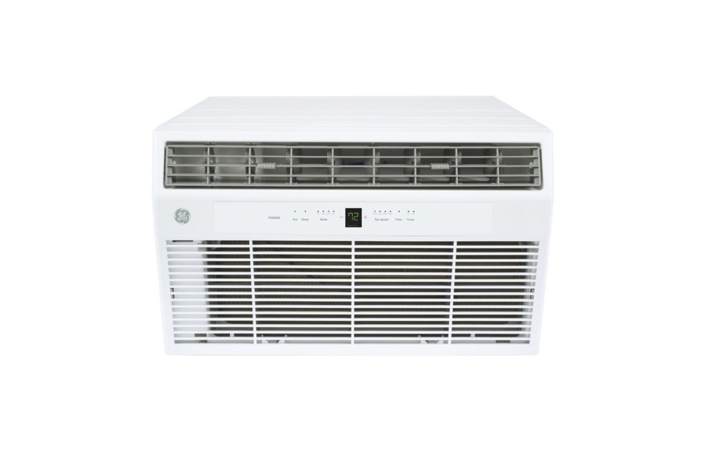 GE 10,000 BTU Through-the-Wall Air Conditioner with 3 Fan Speeds, Sleep Mode & Remote Control