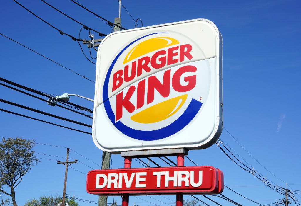 Burge King sign