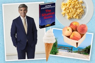 George Stephanopoulos and some of his favorite Hamptons things.