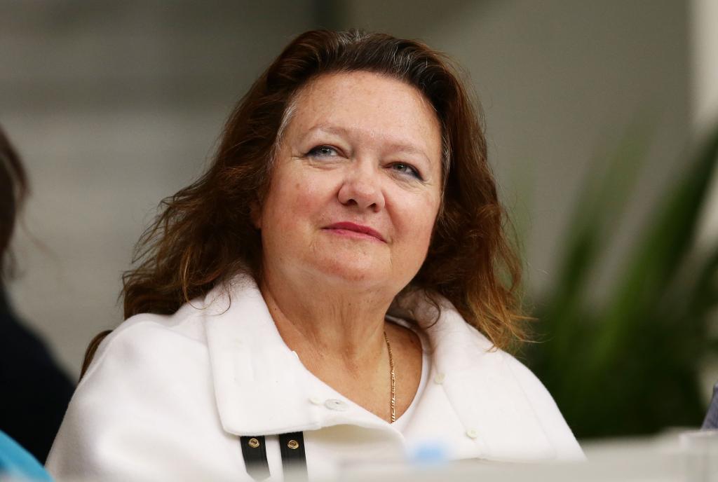 Australian billionaire Gina Rinehart 