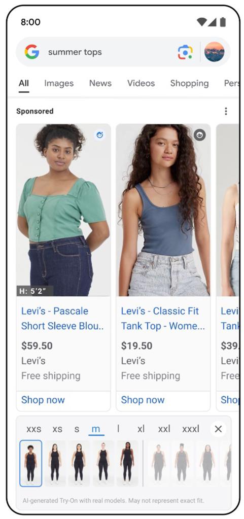 Search and shopping ads within auto-generated AI Overviews