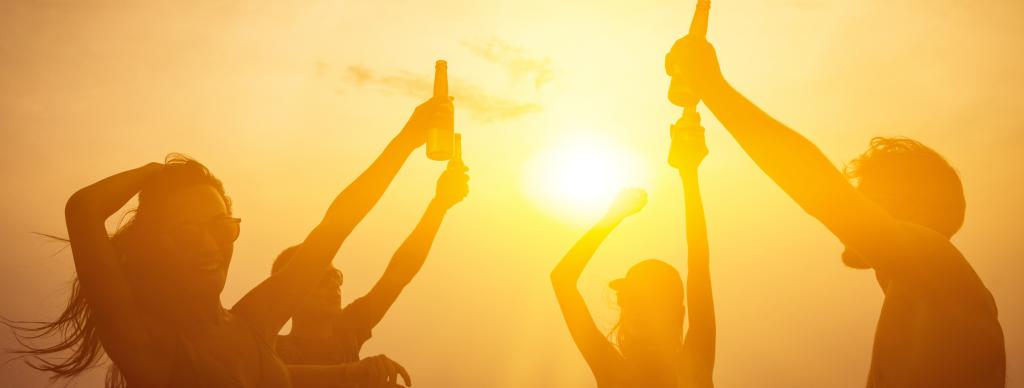 "Alcohol consumption depletes your skin's antioxidant reservoirs, making your skin less equipped to handle the damaging effects of ultraviolet radiation from the sun," Suarez said.