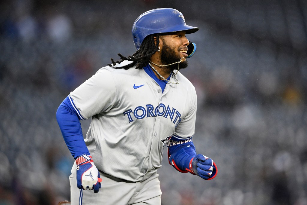 Vladimir Guerrero Jr. has spent his entire MLB career with the Blue Jays.