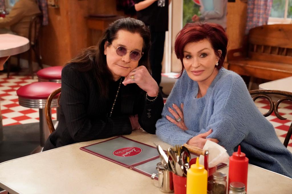 Ozzy Osbourne and Sharon Osbourne.