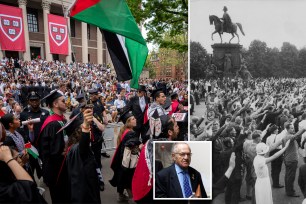 Alan Dershowitz likened antisemitism and anti-Israel protests on college campuses to the early days of Nazi Germany — and he's worried that these "Hitler Youth" could become America's future leaders.