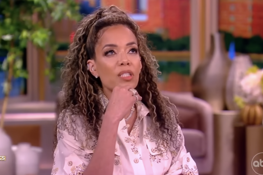 "The View" host Sunny Hostin discussing Caitlin Clark.