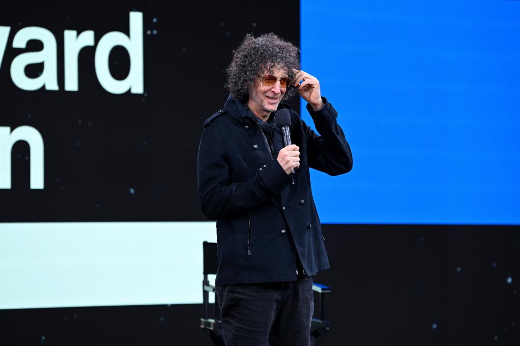 Howard Stern at a SiriusXM event