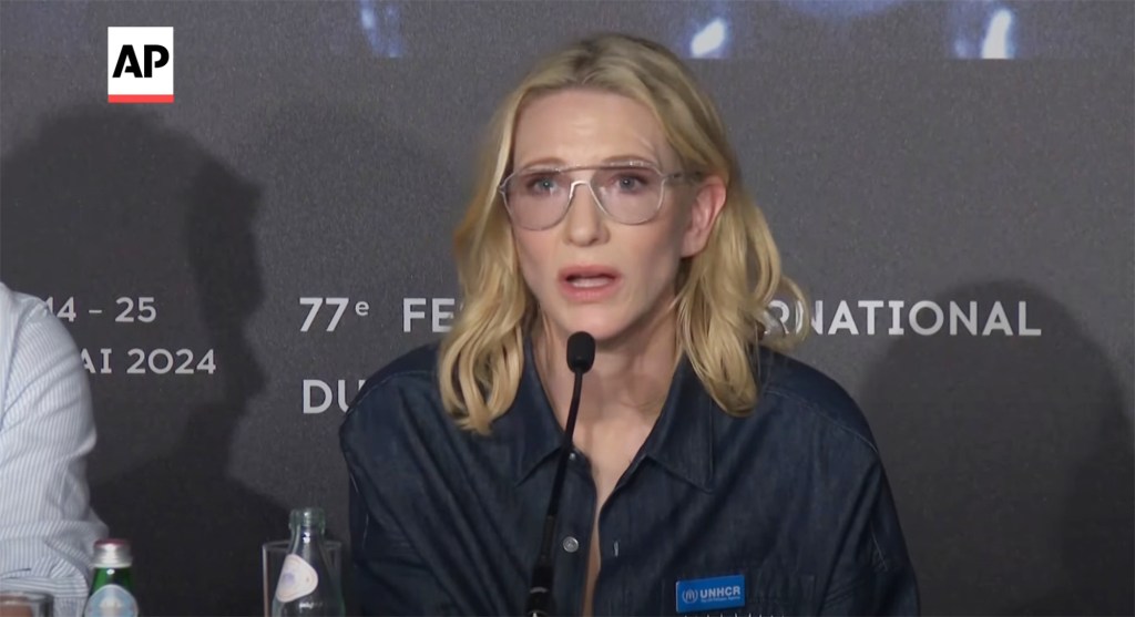 Cate Blanchett at the 2024 Cannes Film Festival