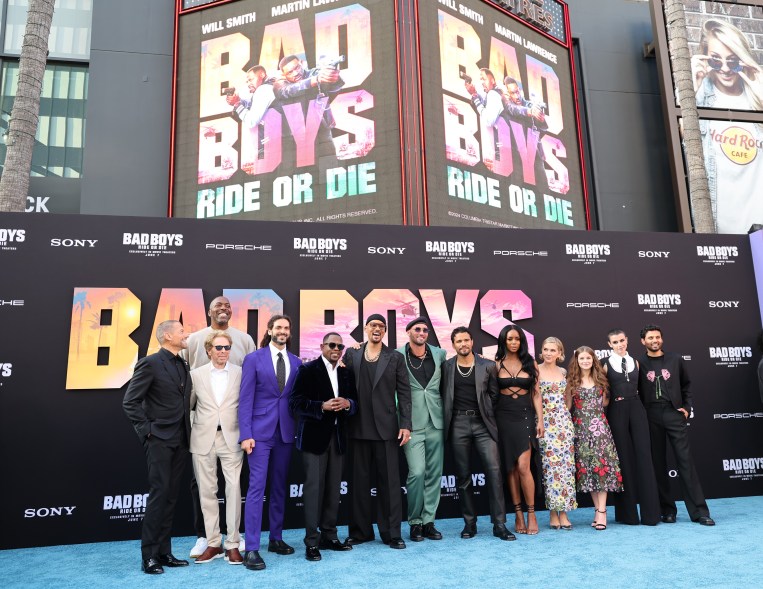 Martin Lawrence and Will Smith attend the Los Angeles Premiere of Columbia Pictures' "Bad Boys: Ride or Die" at TCL Chinese Theatre on May 30, 2024 in Hollywood, California.