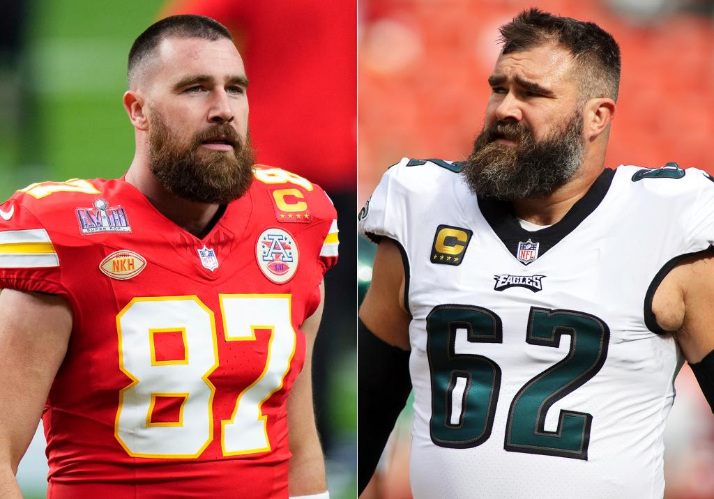 Travis and Jason Kelce