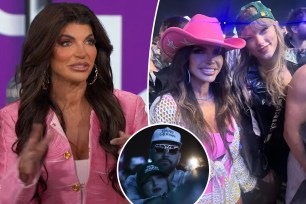 Real Housewives of New Jersey star Teresa Giudice revealed how the iconic picture of her and Taylor Swift during Coachella weekend 1 went down.