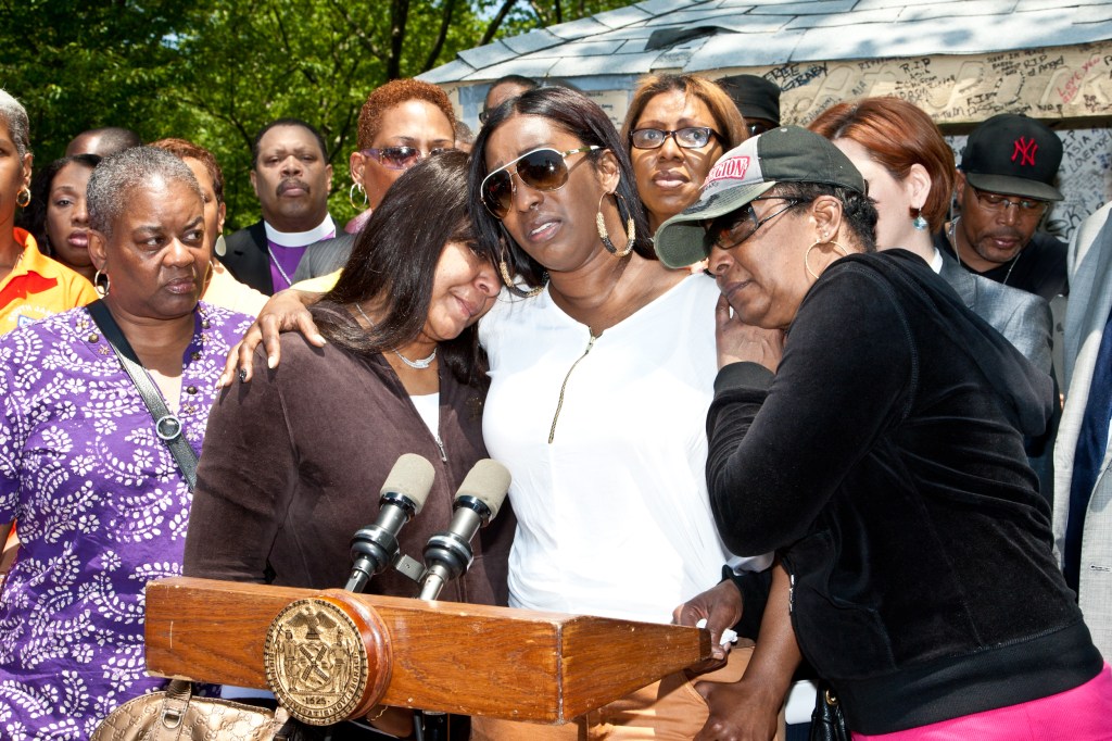 Grieving mom Shadia Sands.