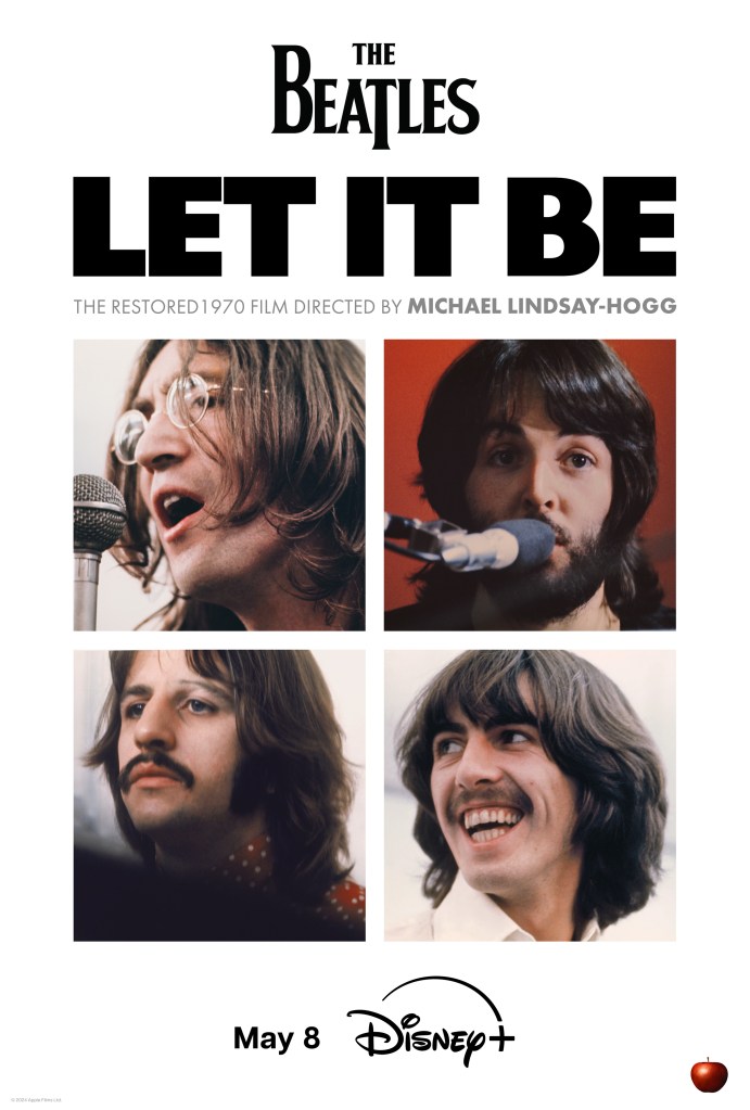 The Beatles' "Let It Be" poster.