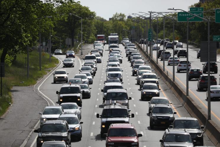 The Post's Cindy Adams recommends taking a bike if you are attempting to get out to the Hamptons for Memorial Day weekend.