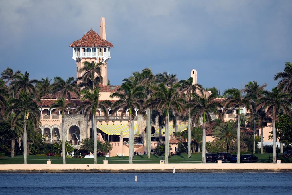 Mar-a-Lago is seen in Palm Beach, Fla., where Republican presidential candidate former President Donald Trump was reportedly meeting with Hungarian Prime Minister Viktor Orban, is seen Friday, March 8, 2024, across the Fort Worth Lagoon from West Palm Beach, Fla.