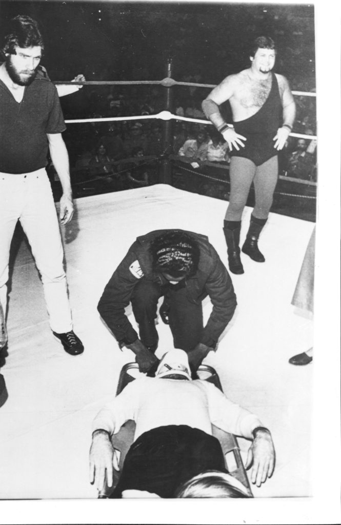 Jerry "The King" Lawler had an infamous feud with comedian Andy Kaufman in the early 1980s.