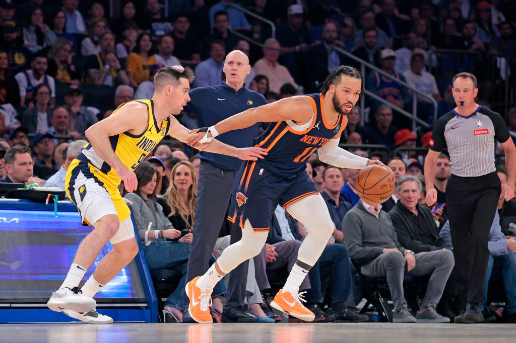 T.J. McConnell has helped guard Knicks star Jalen Brunson when on the court.