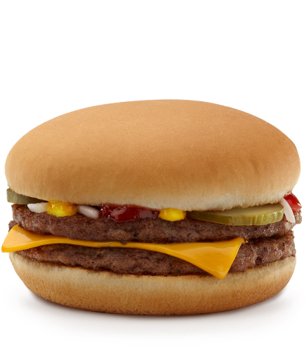 McDonald's recently offered a $5 value meal featuring its McDouble sandwich.