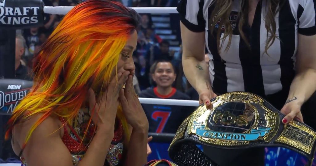 Mercedes Mone is the new TBS champion.