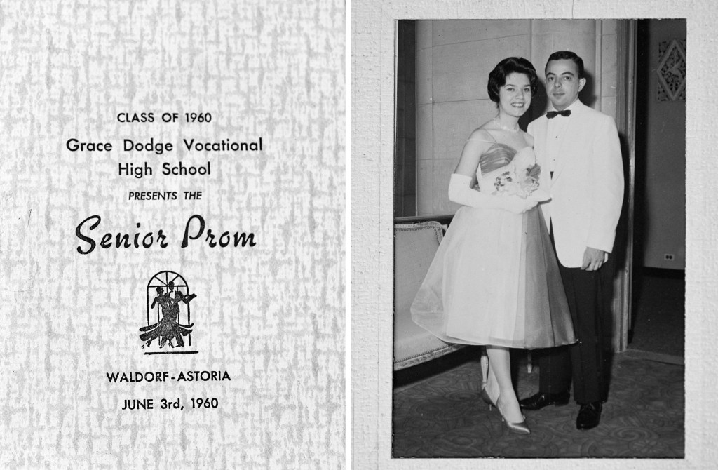 Resident of Monarch Communities in New Rochelle, NY, from their senior prom in June 1960. 