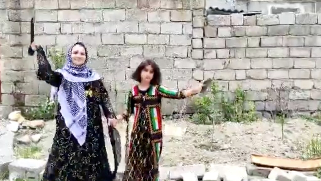 Iranian journalist Masih Alinejad, who lives in Brooklyn, shared a video of a mom and daughter rejoicing -- just months after Raisi had ordered the execution of the woman's son. 