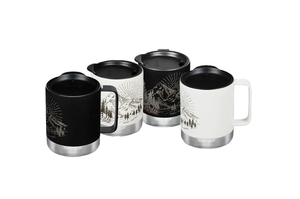 A group of coffee mugs