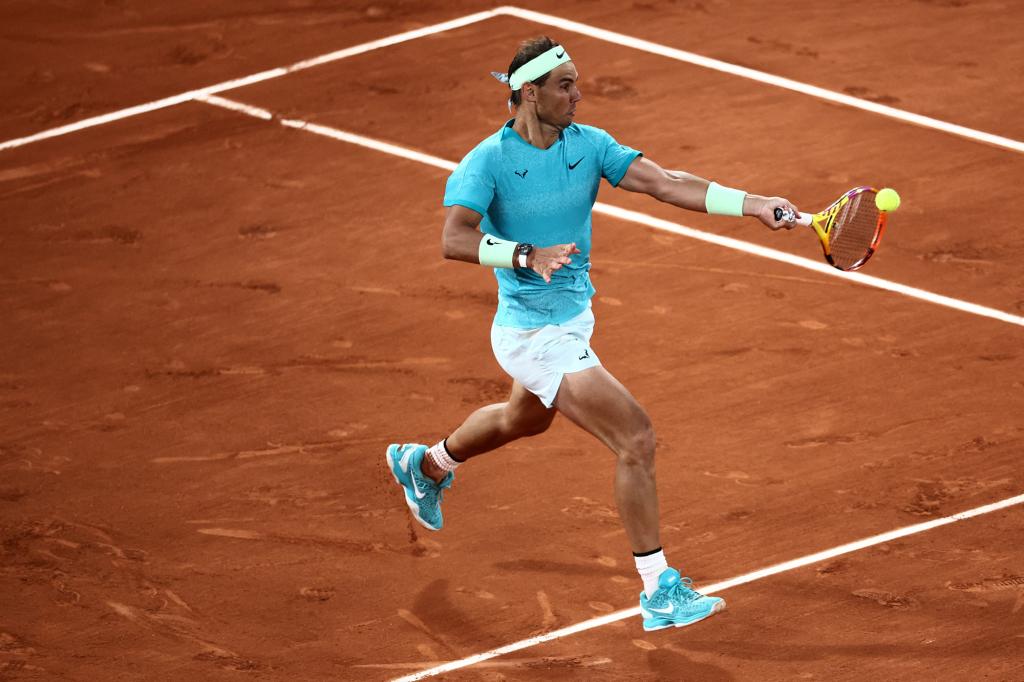 Rafael Nadal lost in the first round of the French Open on Monday.