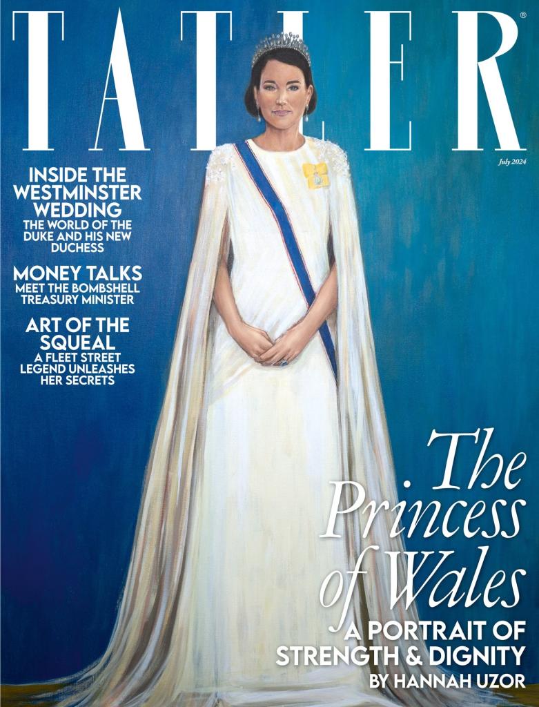 The cover of Tatler magazine. 